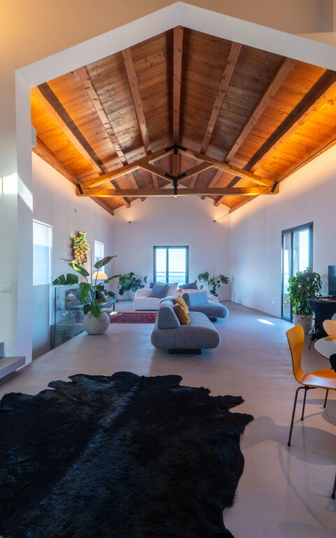 Punta Marina Luxury House: Living Room