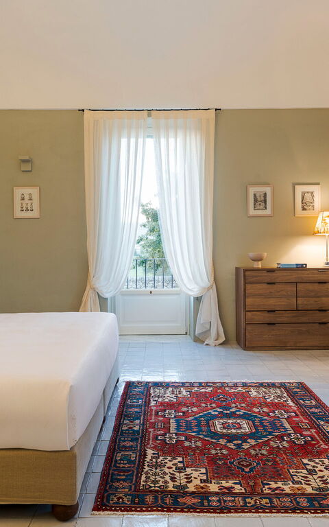 Domus Olivae: Bathroom, Bedroom