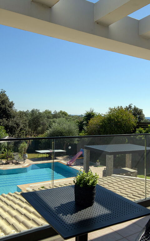 Villa Melitti: Balcony / Terrace / Patio, Building Exterior, Outdoor, Pool