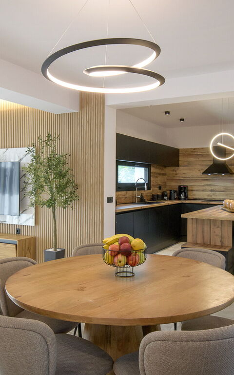 Villa Melitti: Kitchen, Living Room