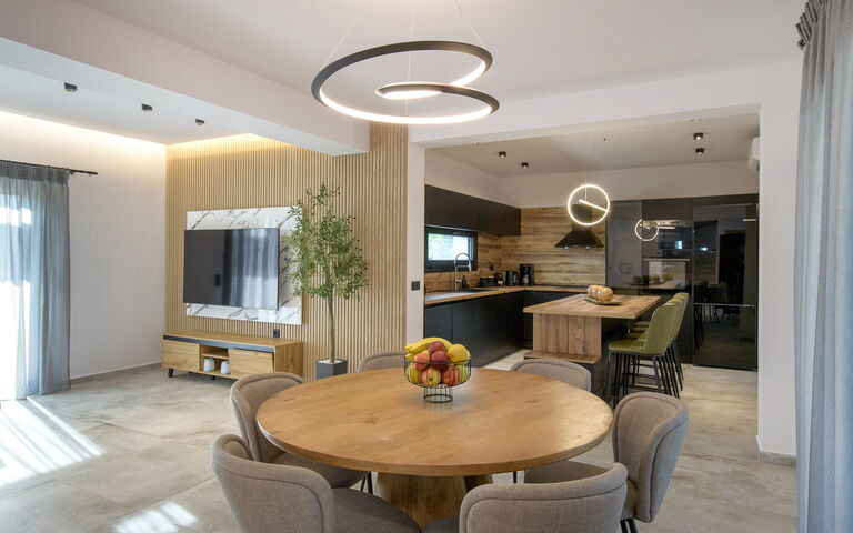 Villa Melitti: Kitchen, Living Room
