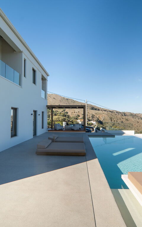 Lofos Horizon Villa: Building Exterior, Outdoor, Pool