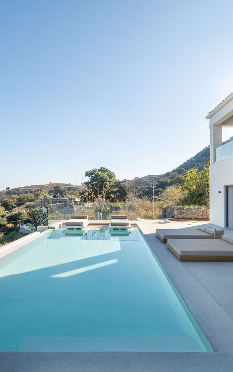 Lofos Horizon Villa: Building Exterior, Outdoor, Pool