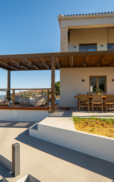 Lofos Horizon Villa: Building Exterior, Outdoor