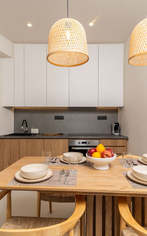 Lofos Horizon Villa: Dining Room, Kitchen