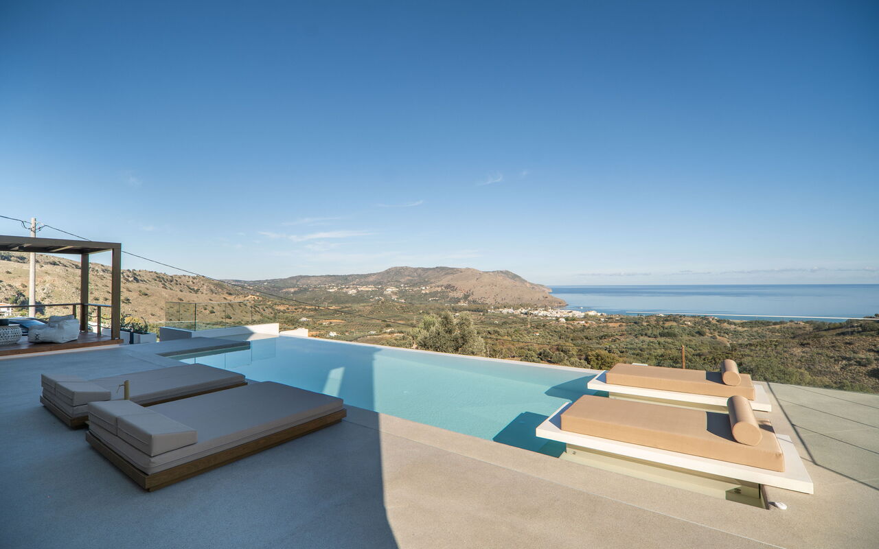 Lofos Horizon Villa: Building Exterior, Outdoor, Pool