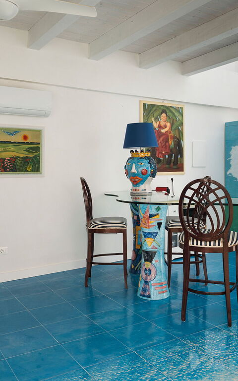 Montalbano Suite: Kitchen, Living Room
