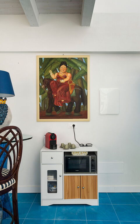 Montalbano Suite: Kitchen, Living Room