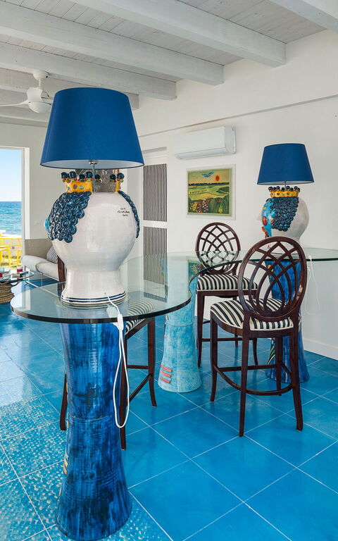 Montalbano Suite: Kitchen, Living Room