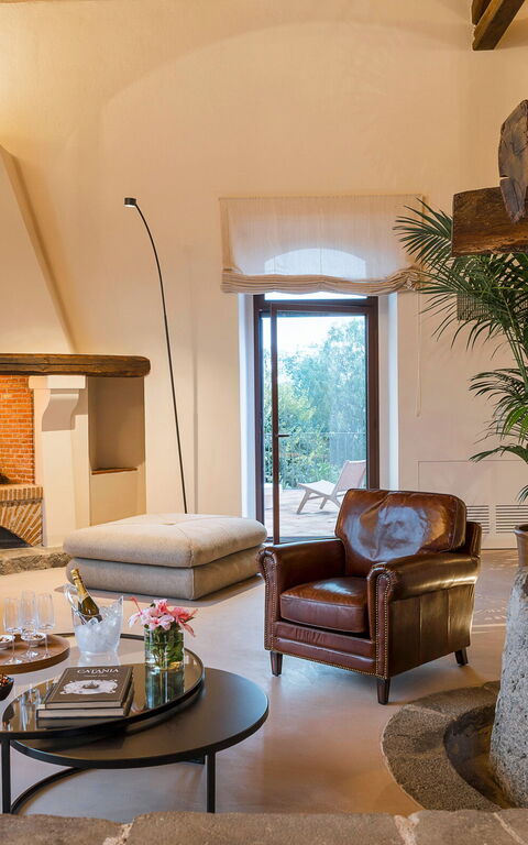 Villa Continella: Living Room