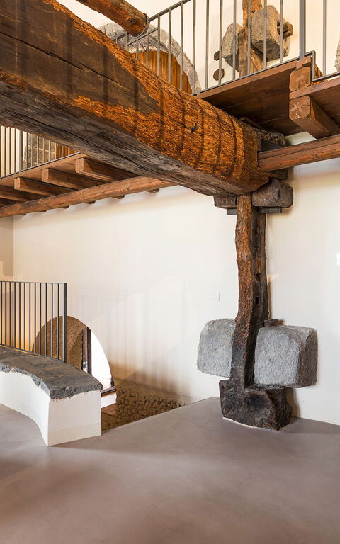 Villa Continella: Living Room