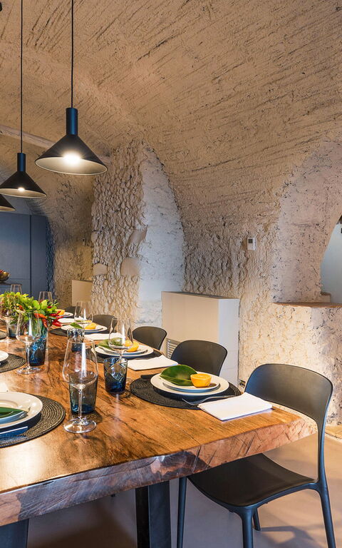 Villa Continella: Dining Room, Kitchen