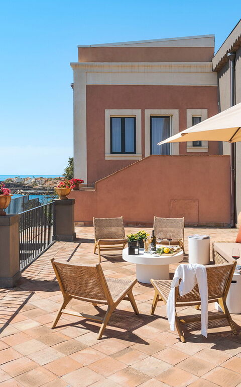 Villa Continella: Balcony / Terrace / Patio, Building Exterior, Outdoor, Scenic View