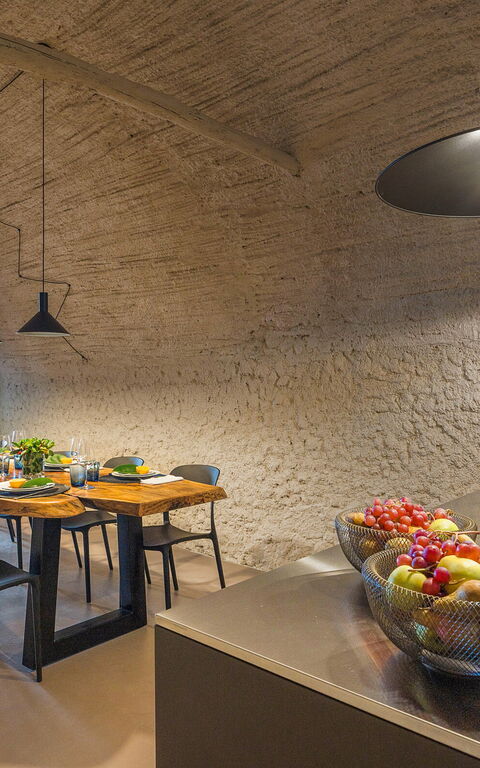 Villa Continella: Dining Room, Kitchen