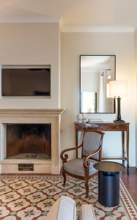 Villa Continella: Living Room