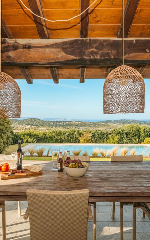 Villa Marinella: Balcony / Terrace / Patio, Building Exterior, Pool, Scenic View