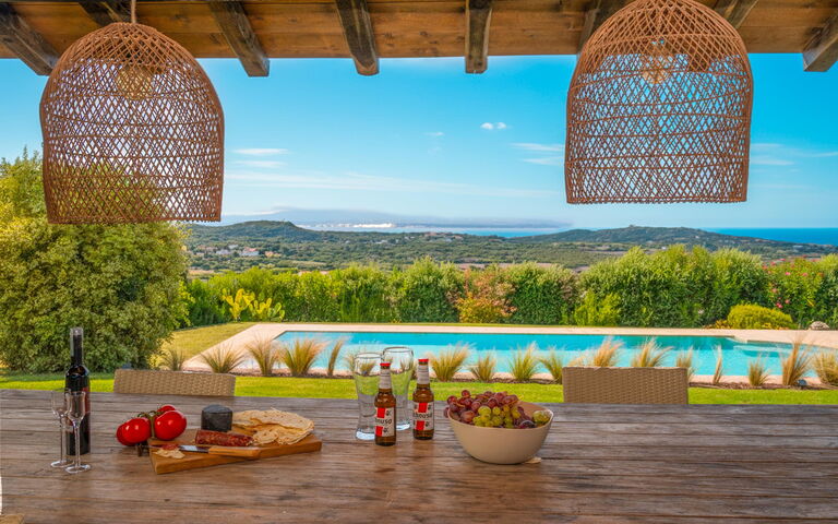 Villa Marinella: Balcony / Terrace / Patio, Building Exterior, Pool, Scenic View