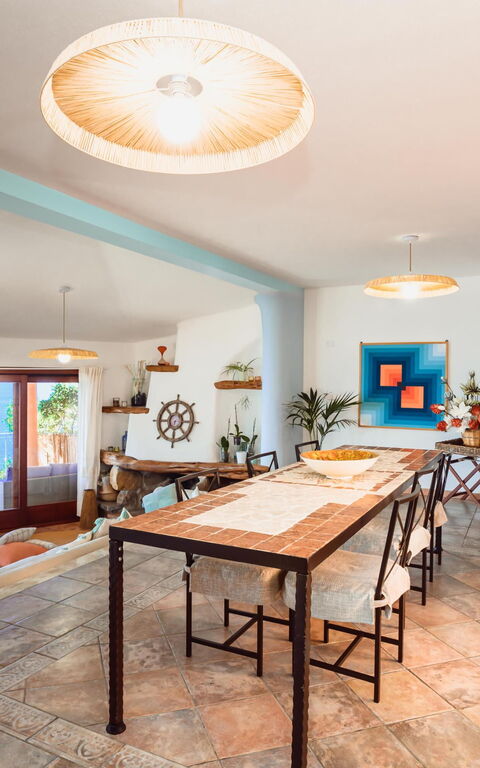 Villa Atlantide: Dining Room