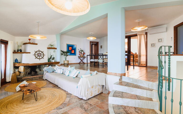Villa Atlantide: Living Room