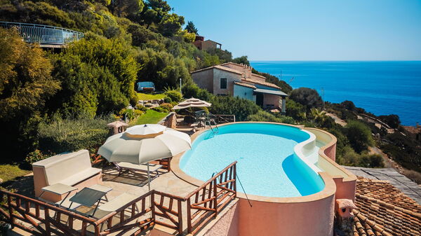 Villa Atlantide: Building Exterior, Outdoor, Pool, Scenic View
