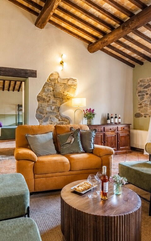 Podere Peteglia: Living Room