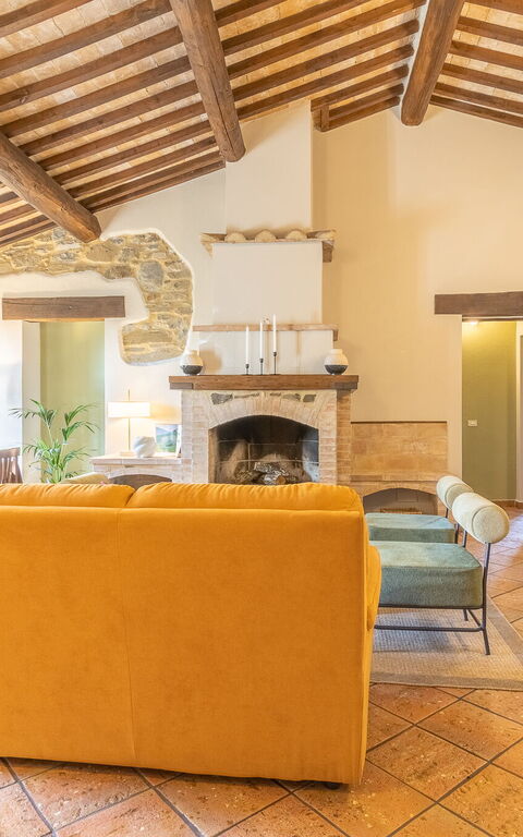 Podere Peteglia: Living Room