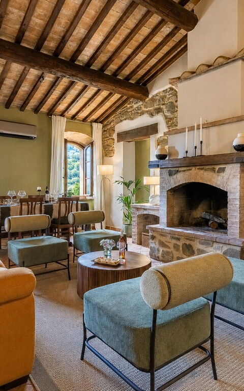 Podere Peteglia: Living Room