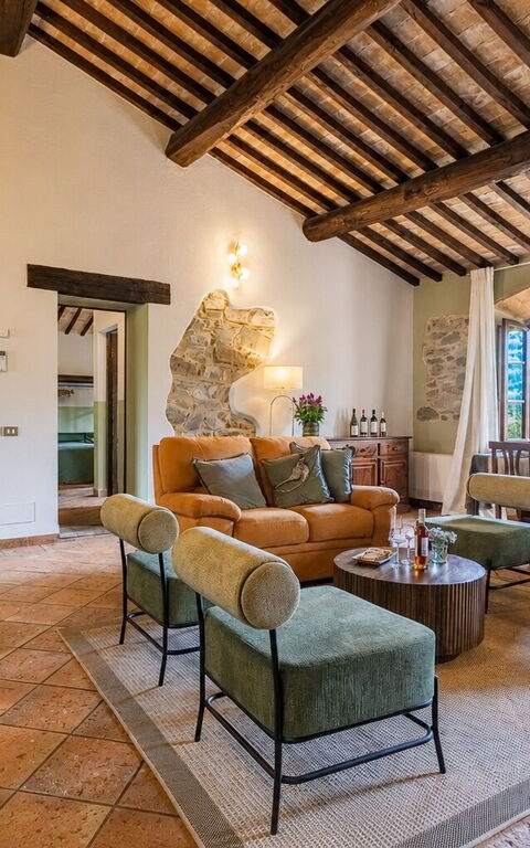 Podere Peteglia: Living Room