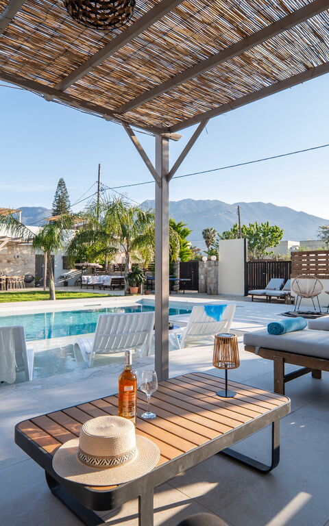 Villa Olympia: Balcony / Terrace / Patio, Building Exterior, Outdoor, Pool