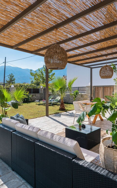 Villa Olympia: Balcony / Terrace / Patio, Building Exterior, Garden, Outdoor