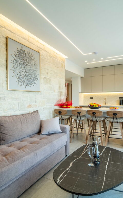 Villa Vasilissa: Living Room