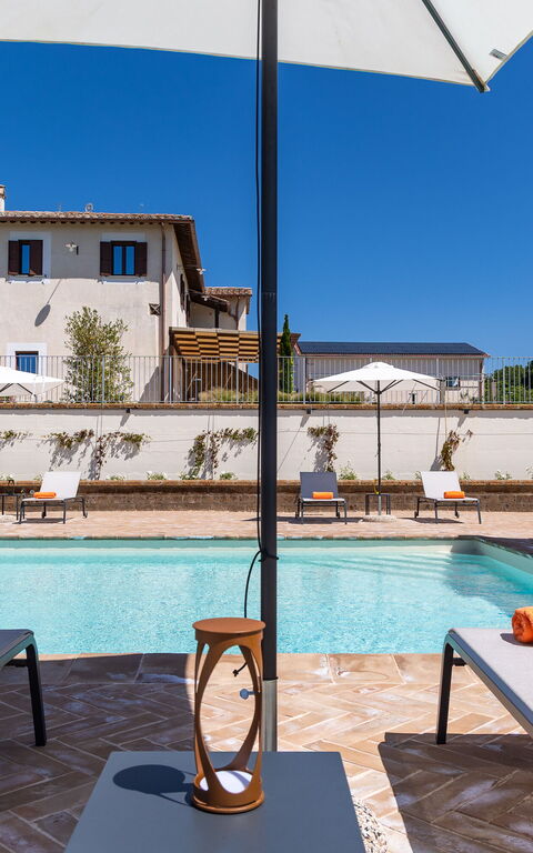 Tenuta Poggio Guiano: Building Exterior, Outdoor, Pool