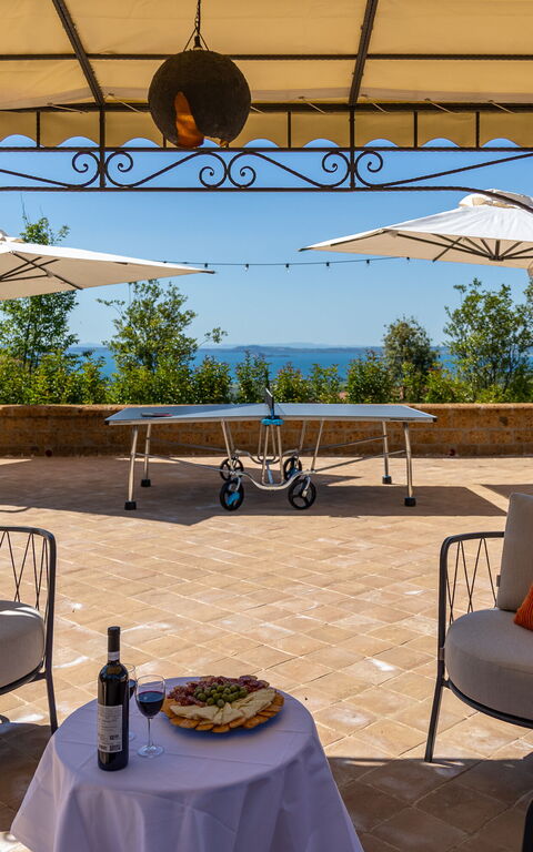 Tenuta Poggio Guiano: Balcony / Terrace / Patio, Building Exterior, Outdoor, Scenic View