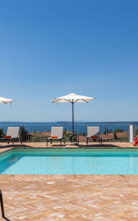Tenuta Poggio Guiano: Building Exterior, Outdoor, Pool, Scenic View