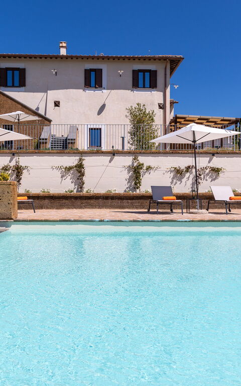Tenuta Poggio Guiano: Building Exterior, Outdoor, Pool