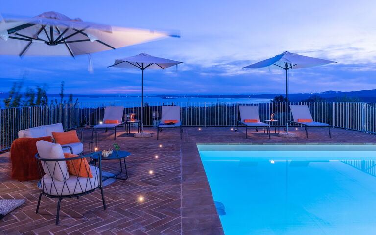 Tenuta Poggio Guiano: Building Exterior, Outdoor, Pool, Scenic View