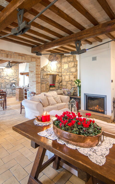 Villa Civita: Living Room