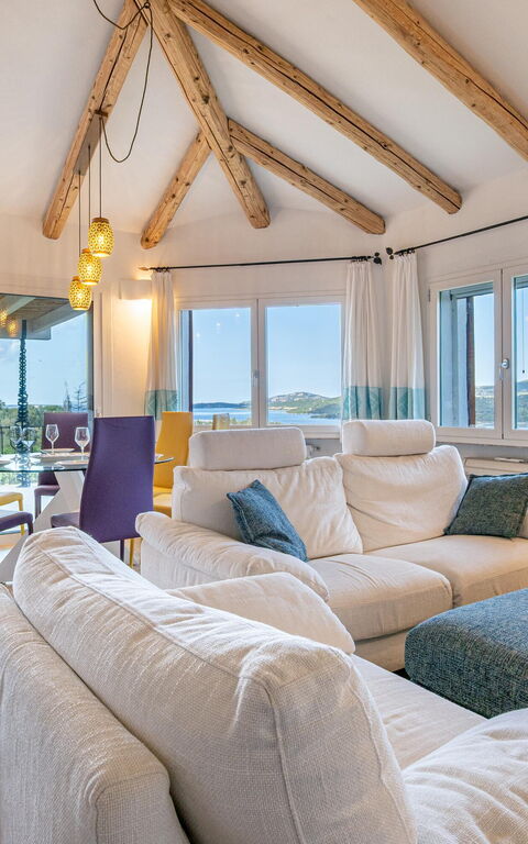 Villa Zephyros: Living Room