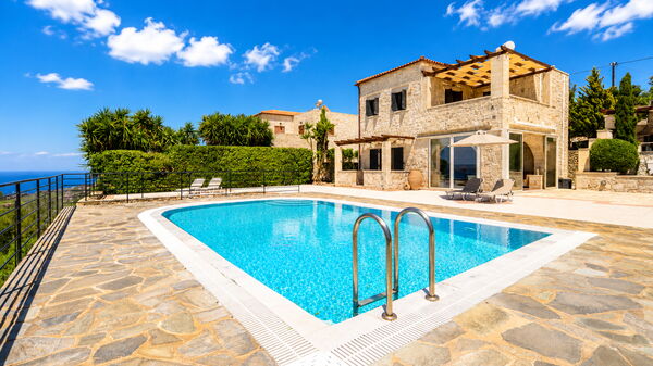 Villa Pi: Building Exterior, Outdoor, Pool, Scenic View