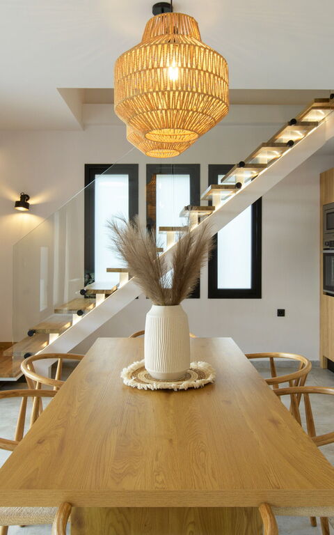 Villa Elais: Dining Room, Kitchen