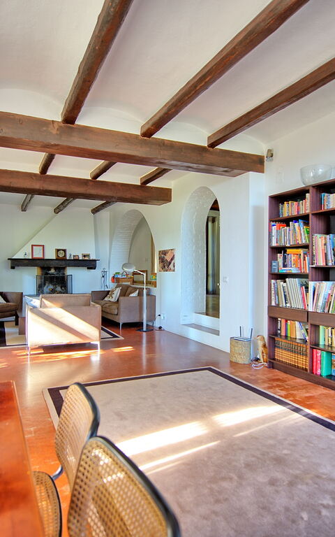 Villa Ulivacci: Living Room