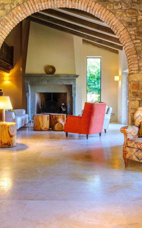 Villa Roseto: Living Room