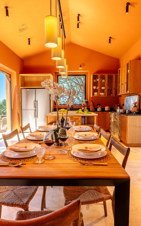 Villa Roseto: Dining Room