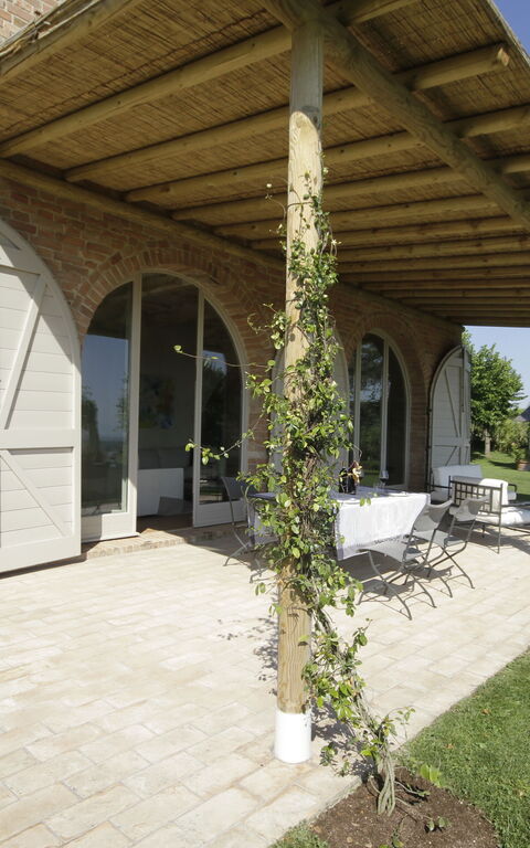 Villa Icario: Balcony / Terrace / Patio, Building Exterior, Garden, Outdoor