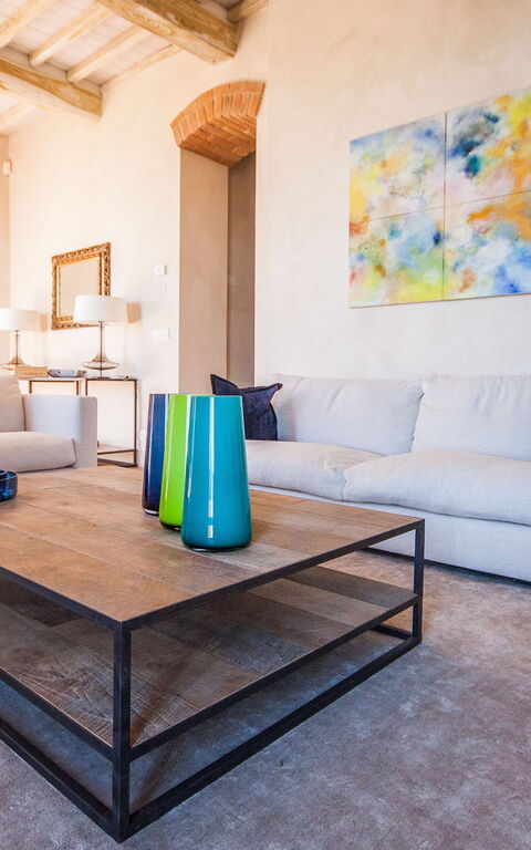 Villa Icario: Living Room