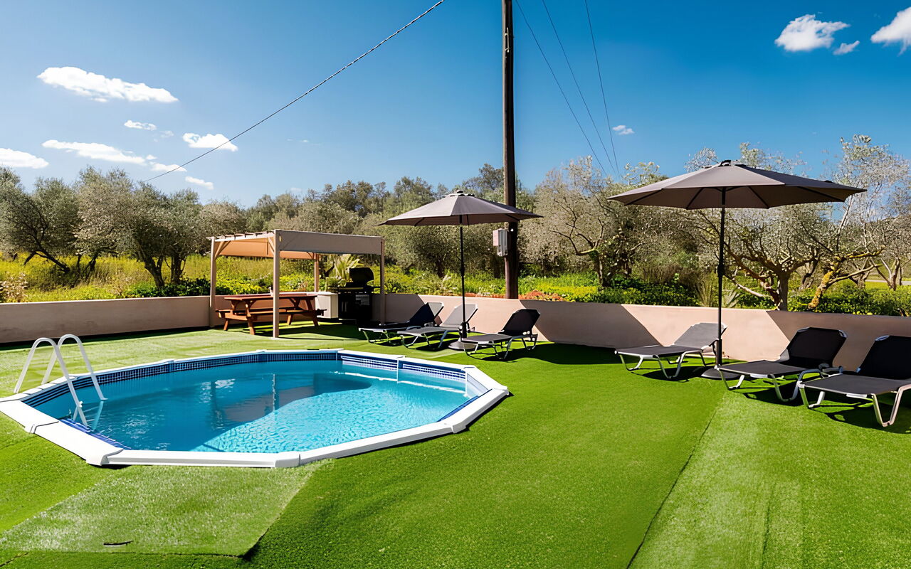 Villa Pasiphae: Building Exterior, Garden, Outdoor, Pool