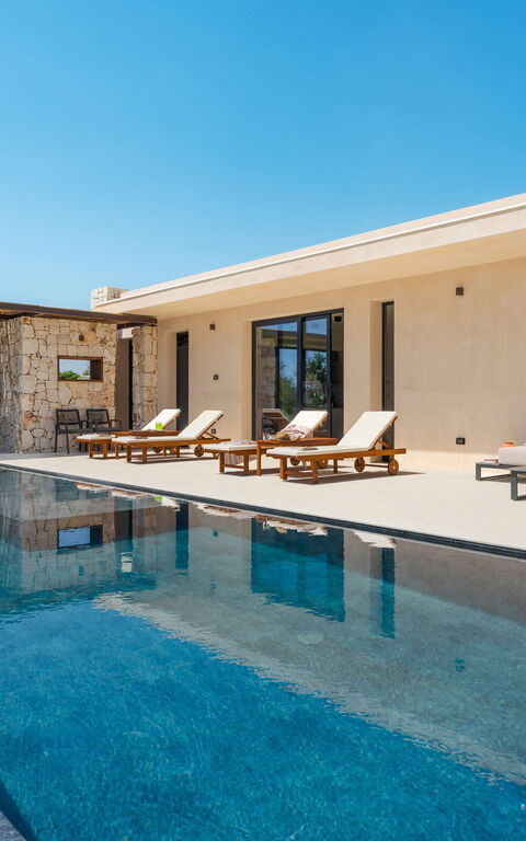 Eos Villa: Building Exterior, Outdoor, Pool