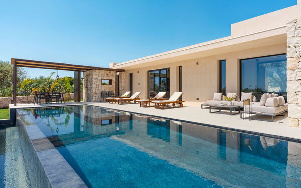 Eos Villa: Building Exterior, Outdoor, Pool