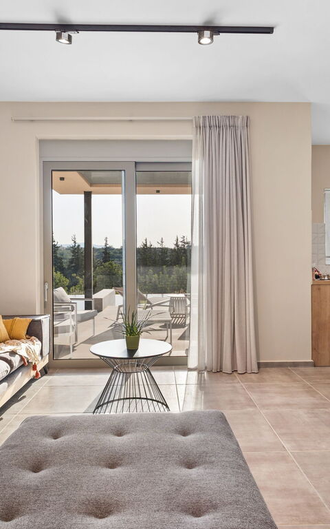 Villa Melia: Living Room