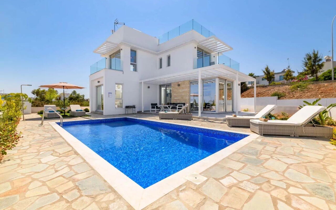 Mylos Lifestyle Seaview Villa #37: Building Exterior, Outdoor, Pool
